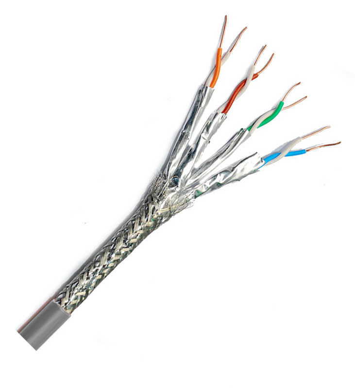 Cabo Lan Ethernet 24Awg SFTP Cat 8 interno externo 100m 305m 500m