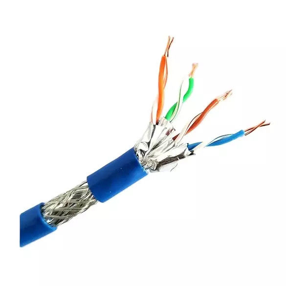 23AWG*4P Lan Cable Cat7 305m Suporte 10-Gigabit Ethernet Netword Transmissão