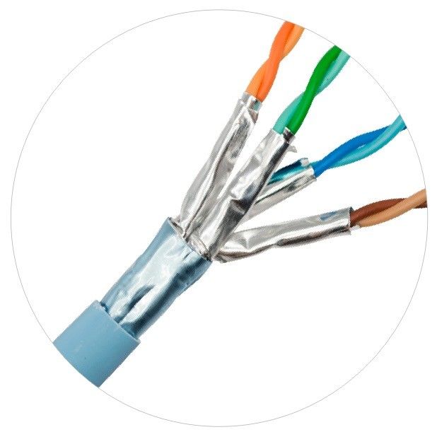 Patch cords de rede 23awg Cabo Lan Cat6 com revestimento LSZH 4MHz