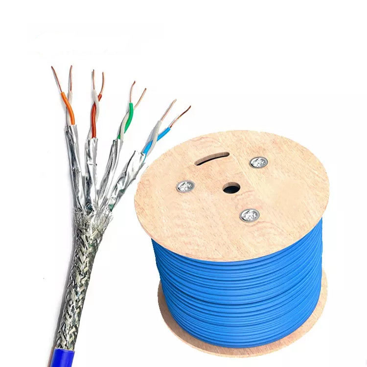 100m 305m 500m Patch cords de rede Cabo Ethernet Cat 8 SFTP