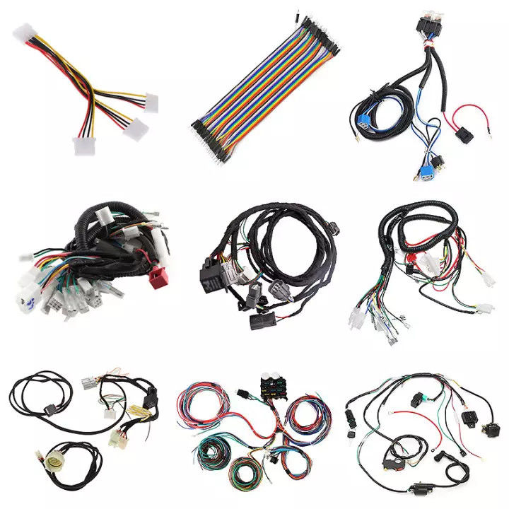 PVC 50 Núcleos TE Molex Caminhão Chicote de Fio Automotivo Banhado a Prata