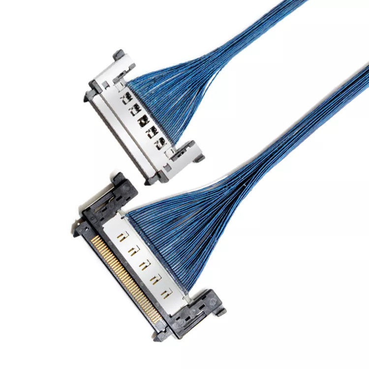 Cabo micro coaxial LVDS 40 pinos 5,9 polegadas para monitor LCD de placa-mãe Mini ITX