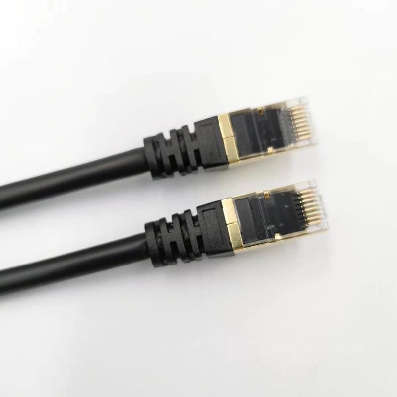Cabos de remendo da rede do revestimento do cabo de PVC/LSZH 10/100/1000/10000 de Mbps