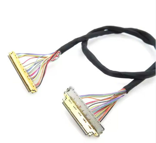 40 Pin 30 Pin EDP Cable I-pex Connector Custom Lvds Cabos Assemblagens Para LCD Painel Laptop Screen
