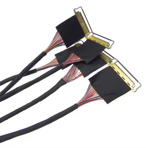 40 Pin 30 Pin EDP Cable I-pex Connector Custom Lvds Cabos Assemblagens Para LCD Painel Laptop Screen