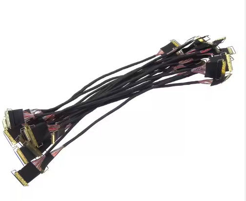40 Pin 30 Pin EDP Cable I-pex Connector Custom Lvds Cabos Assemblagens Para LCD Painel Laptop Screen