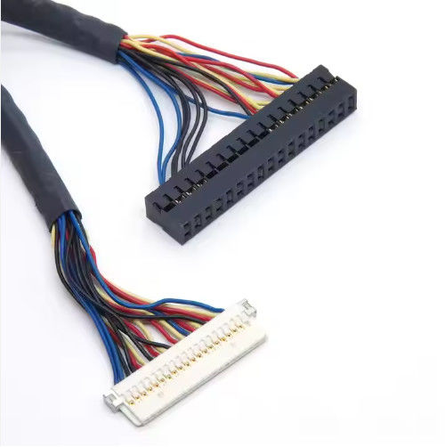 Molex eletrônico 30 pin para JAE 40 pin LVDS CABLE para LCD monitor de impressora de computador personalizado