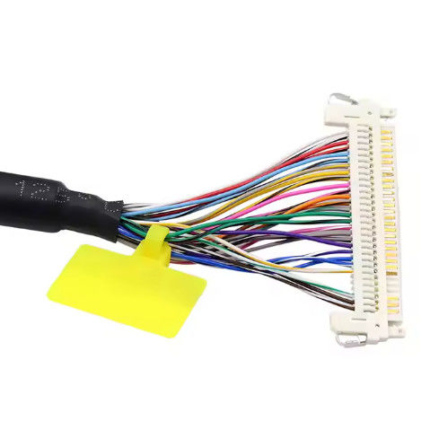 Molex eletrônico 30 pin para JAE 40 pin LVDS CABLE para LCD monitor de impressora de computador personalizado