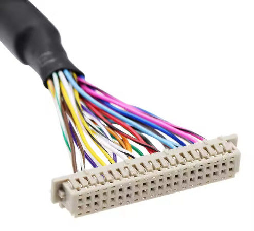 Molex eletrônico 30 pin para JAE 40 pin LVDS CABLE para LCD monitor de impressora de computador personalizado