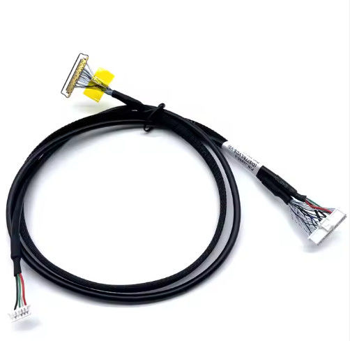 Aplicação eletrônica LVDs personalizados em preto Armadilha de arame LCD