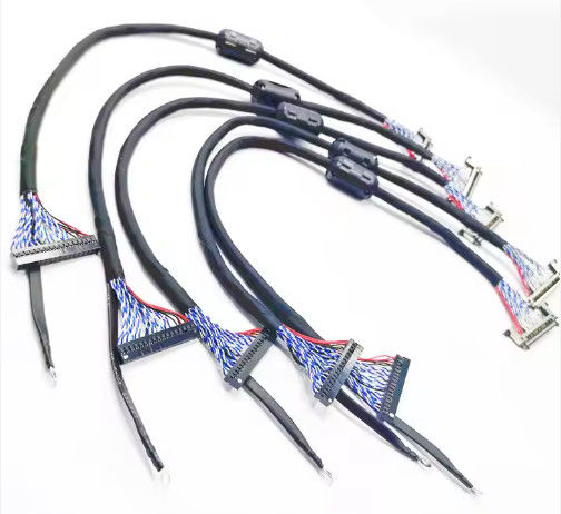 JAE LVDS Cable Supporting PET 100% Test LCD TV Cable para TV de 32 polegadas