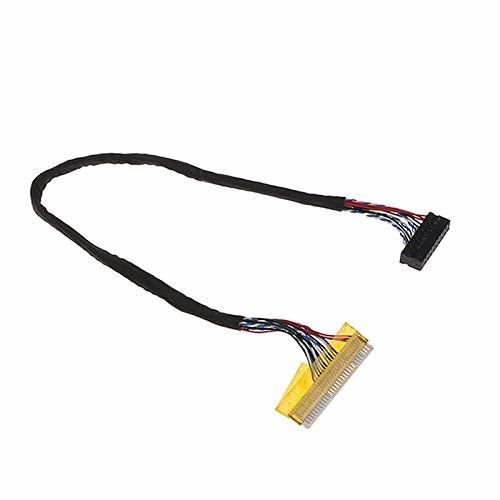 Cabos LVDS pretos AWG26-28 Cabos de calibre 105C Temperatura nominal para desempenho