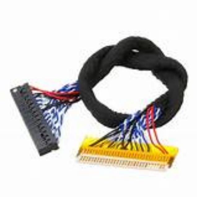 AWG26-28 Cabo LVDS com classificação de inflamabilidade UL VW-1 e resistência dielétrica ≥ 1000V/min