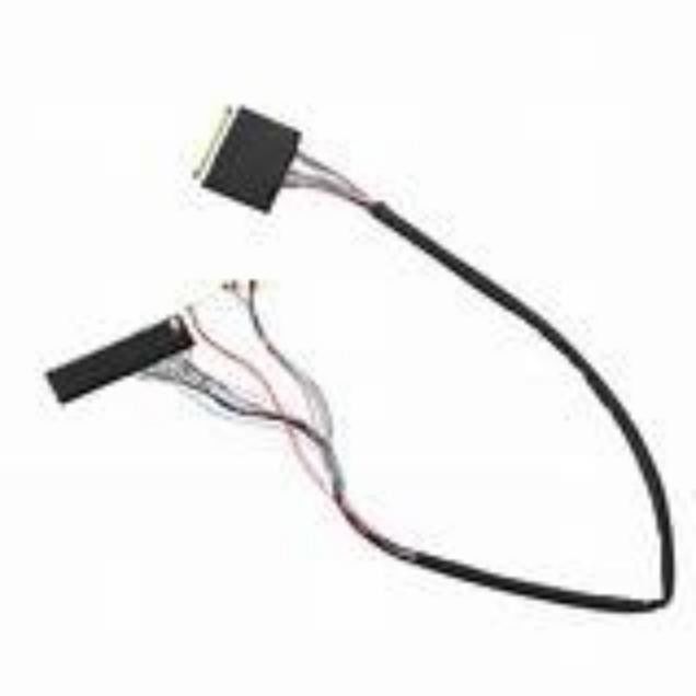 Cabo LVDS de transmissão de sinal estável com classificação de inflamabilidade UL VW-1 e condutor de cobre AWG26-28