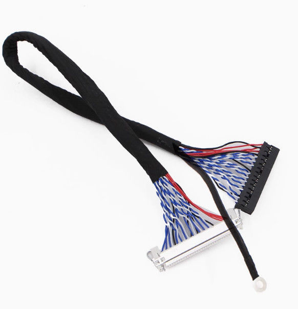 Lvds 40 Pin Cable Shielded Low-Voltage Harness para transmissão de dados e aplicações de exibição