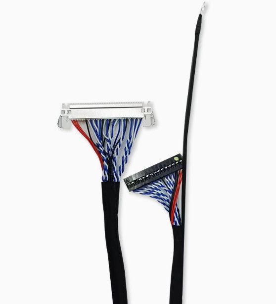 Lvds 40 Pin Cable Shielded Low-Voltage Harness para transmissão de dados e aplicações de exibição