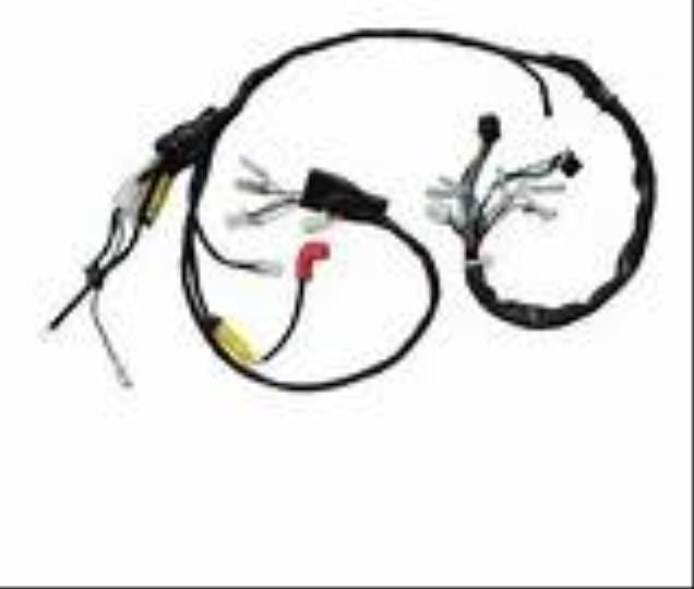 600V de tensão nominal de arnês de fio elétrico com 20awg de cores de fio de material local