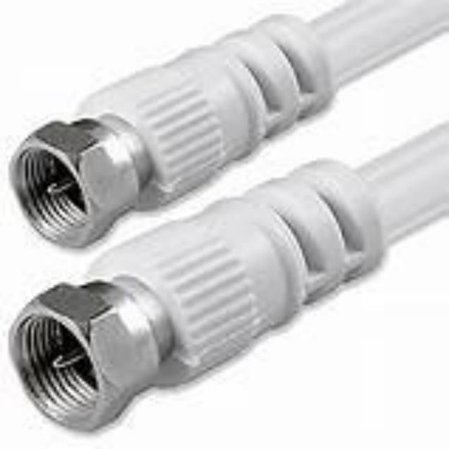 Cabo coaxial de transmissão de alta tensão com material de PVC 50 Ohms Impedância comprimento 100 metros