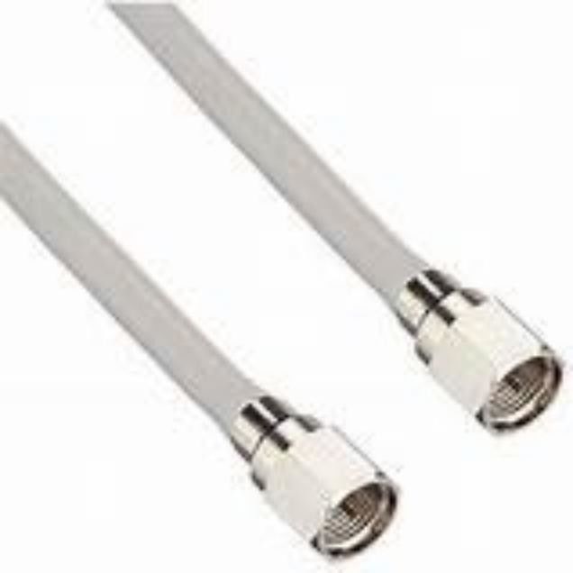 Faixa de frequência 0-3 GHz Cabo coaxial de alta tensão com impedância inferior a 30 Ohm e isolamento de polietileno