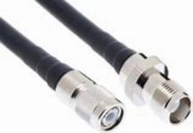Faixa de frequência 0-3 GHz Cabo coaxial de alta tensão com impedância inferior a 30 Ohm e isolamento de polietileno