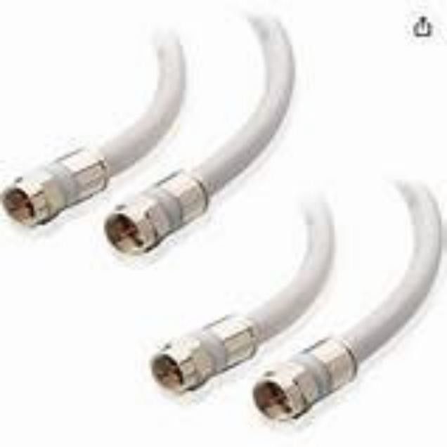 Cable coaxial de alta tensão com camisa LSZH e isolamento de polietileno