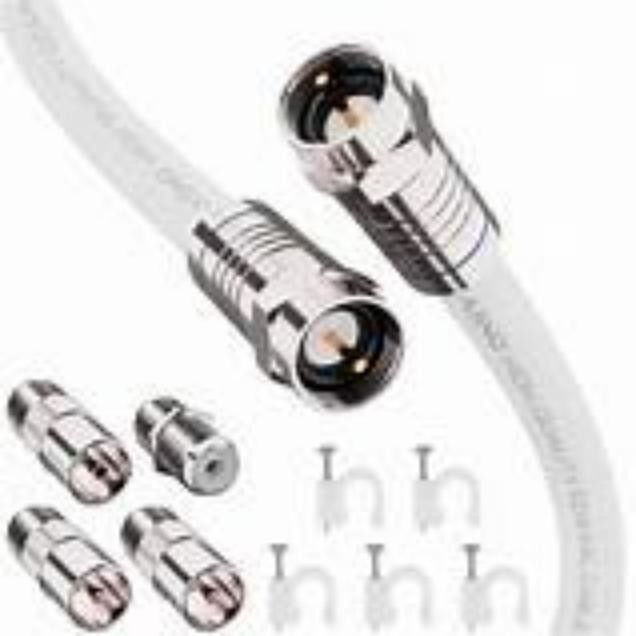 Cable coaxial de alta tensão com isolamento XLPE e revestimento de PVC