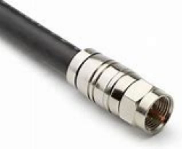 Cable coaxial de alta tensão com isolamento XLPE e revestimento de PVC