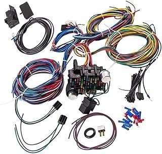 Arnês de fio elétrico de cor preta 2pin-16pin Terminal 600V personalizado