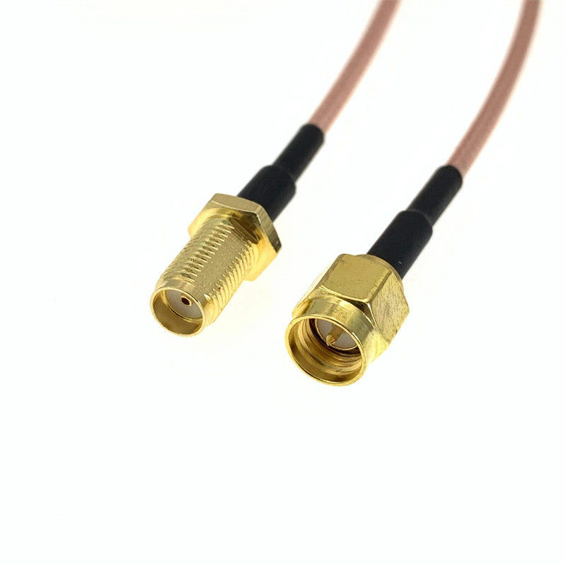 UL/CCC Certificado 1m/5m Flexível Cabo Coaxial BNC Conectores de Áudio Interno/Externo Comunicação de PVC Jaqueta Condutor de cobre puro