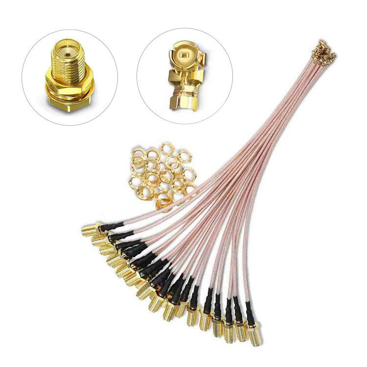 UL/CCC Certificado 1m/5m Flexível Cabo Coaxial BNC Conectores de Áudio Interno/Externo Comunicação de PVC Jaqueta Condutor de cobre puro