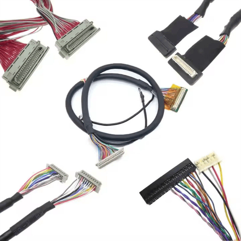 Montagem de cabos LVDS de alta velocidade para aplicações industriais: Design de cabos personalizados de precisão para transferência de dados ultra-rápida, baixo ruído e confiabilidade robusta