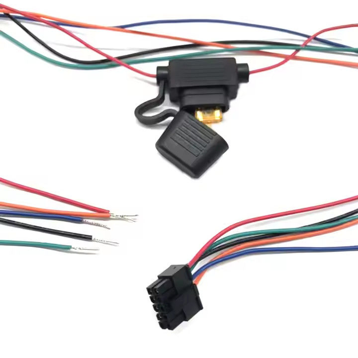 Veículos duráveis Cintos de fiação de automóveis personalizados com tipo de cabo UL 1007 22awg e cores de fio 20awg