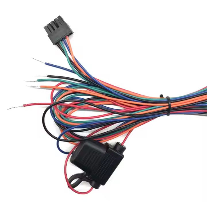 Veículos duráveis Cintos de fiação de automóveis personalizados com tipo de cabo UL 1007 22awg e cores de fio 20awg