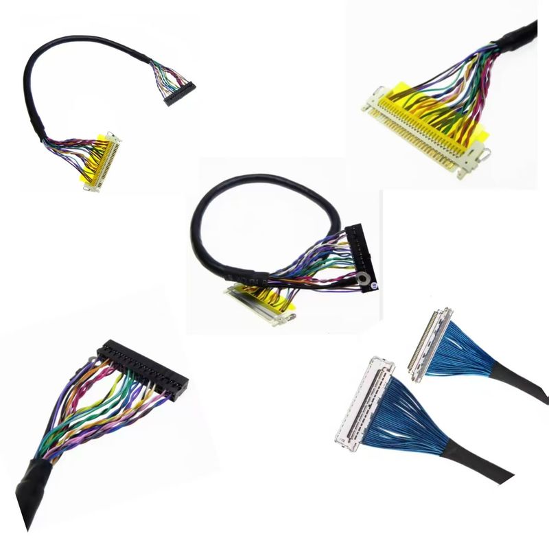 Lvds Harness 30 Pin Connector Cable Flexible Cable Assembly Cable Assembly Fabricação