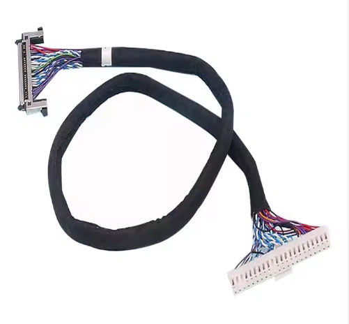Fabricação de cabos flexíveis de arneses LVDS com classificação UL VW-1 e corrente 1.0A-2.5A