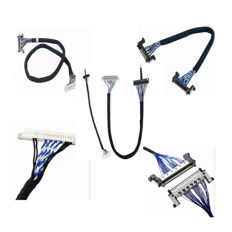 Fabricante de cabos LVDS personalizados com transmissão de dados de alta velocidade