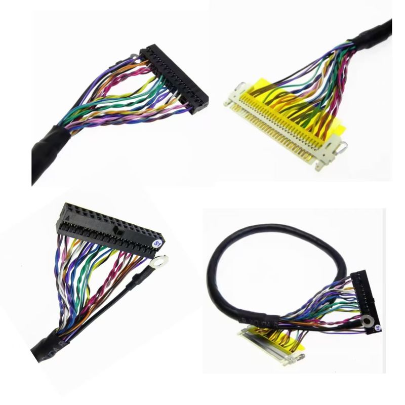 Montagem de cabos LVDS de alto desempenho para transferência de dados suave e rápida em ambientes industriais