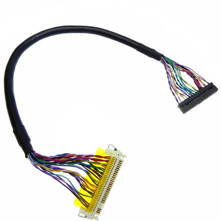 Conjunto de cabos LVDS de design personalizado para transferência de dados de alta velocidade em várias indústrias