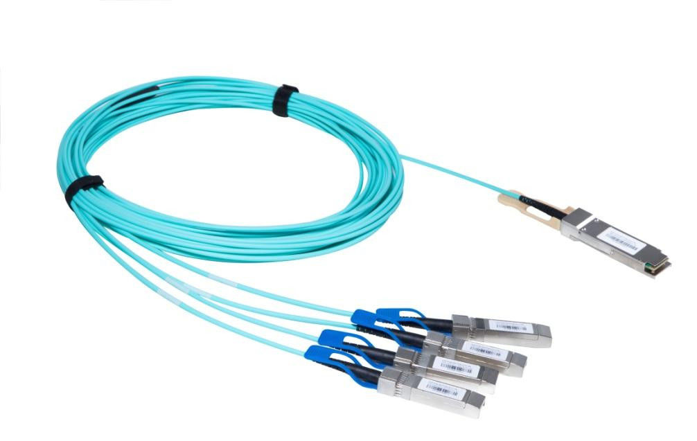 Montaria de cabo personalizada 200G QSFP-DD DAC   High Speed Copper Cable para Data Centers, Low Latency, Plug & Play