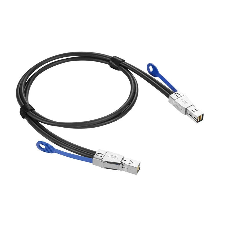 QSFP-40G 200G QSFP-DD para 2*QSFP28 DAC Q4S56-200G PVC/LSZH 0.5m~5m Fabricantes de arneses de arame