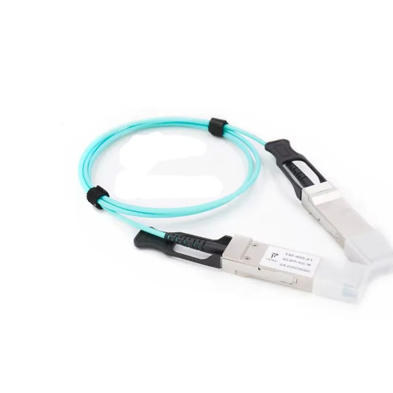 Cabo Óptico Ativo QSFP-40G OM3 1M 2M 3M 5M 7M 10M QSFP28 100G para 100G AOC Fabricantes de Chicotes de Fios
