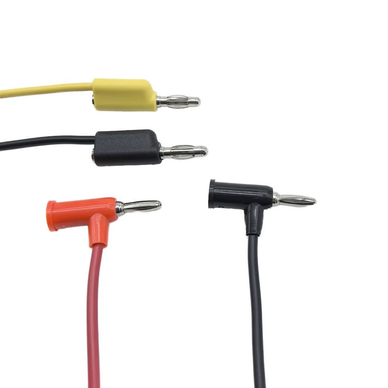 Cable personalizado Dseign Grade Plug Banana para Conector Female Cable. OD4.0/OD5.0 Fabricação de Cabos Médicos para Monitor do Paciente ou Equipamento de Diagnóstico