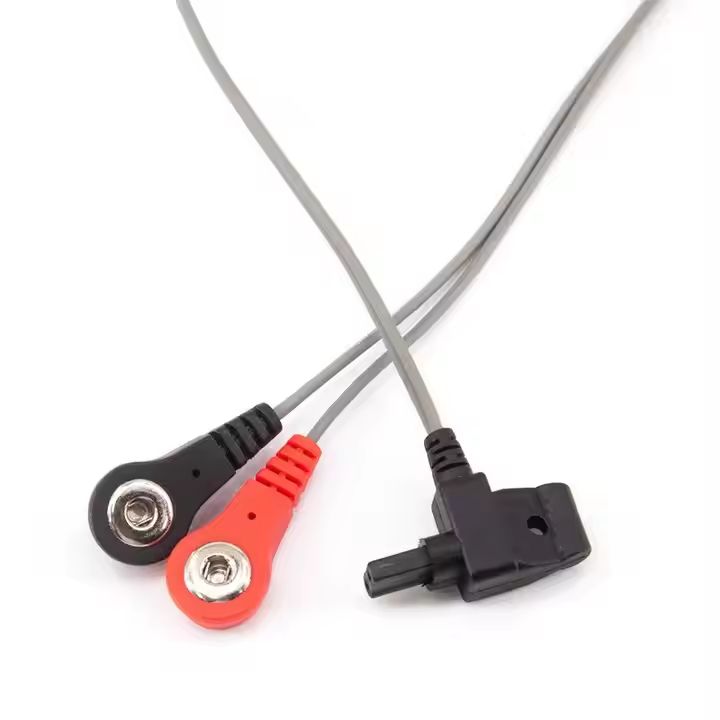 Cabos médicos personalizáveis para monitoramento de ECG compatíveis com equipamentos Schiller e Bionet