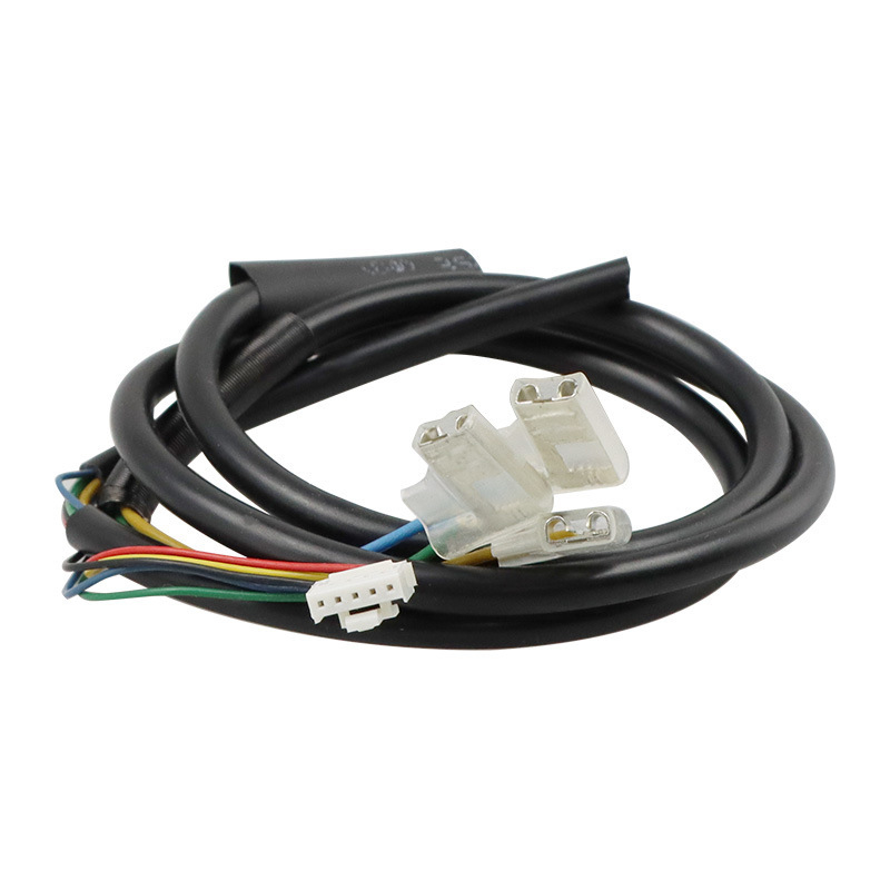 Fabricante especializado Empilhadeira de fio de terminal personalizada com condutor de cobre e terminais enrolados, compatível com automóveis, equipamentos industriais, eletrodomésticos