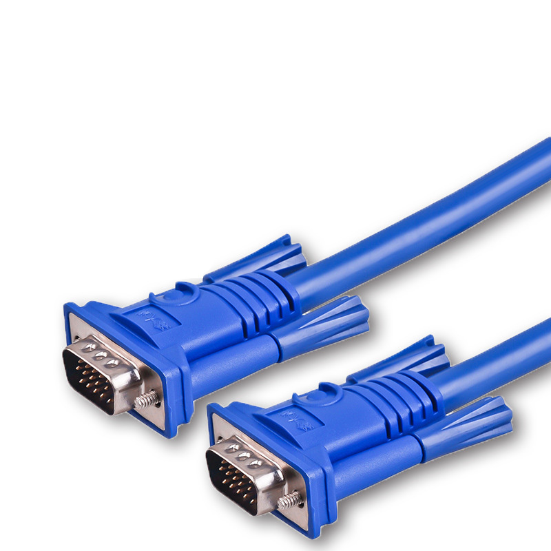 Equipamento de cabo VGA HD personalizado durável para conexão estável entre PC host, monitor e projetor