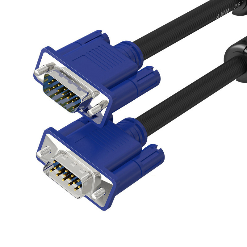 Fabricante de arnês de arame fornecer Cable personalizado VGA HD conjunto de cabo de dados para monitor de PC e projector conexão confiável