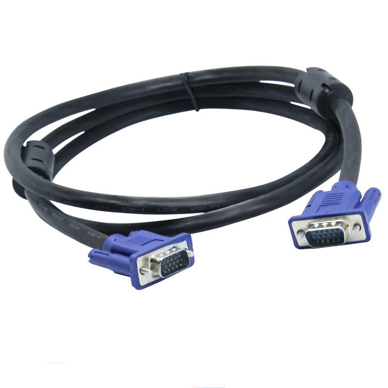 Conjunto de Cabo de Conexão VGA HD Personalizado Para Host de Desktop Para Monitor E Projetor Fornecido Por Fabricantes de Chicotes Elétricos