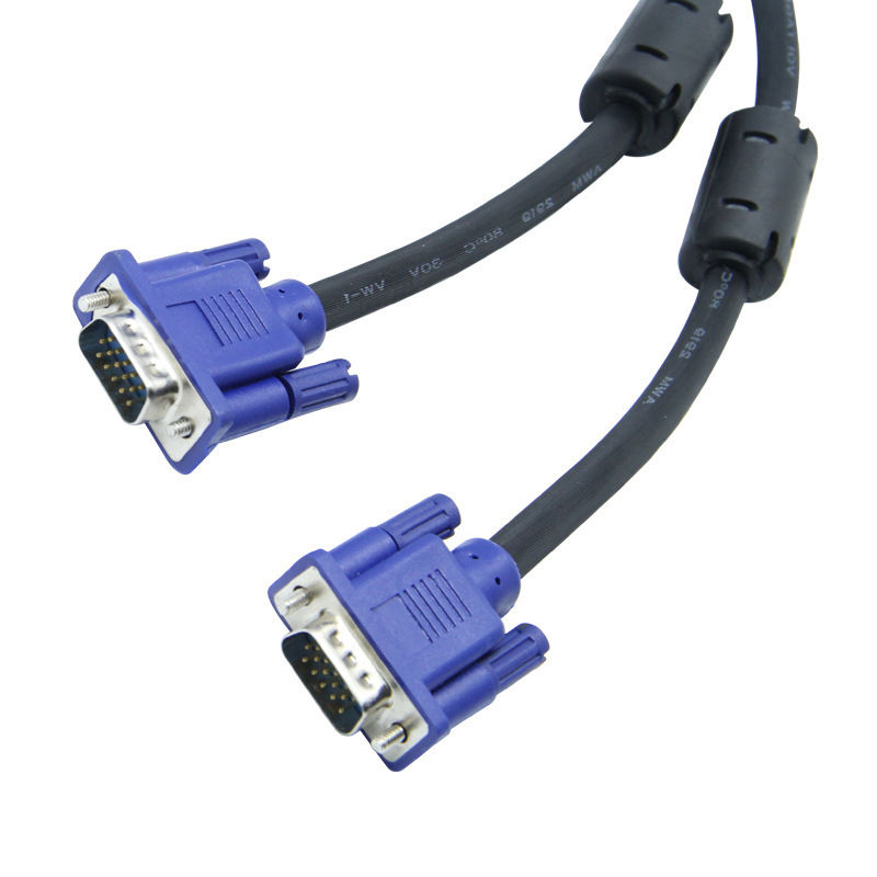 Conjunto de Cabo de Conexão VGA HD Personalizado Para Host de Desktop Para Monitor E Projetor Fornecido Por Fabricantes de Chicotes Elétricos