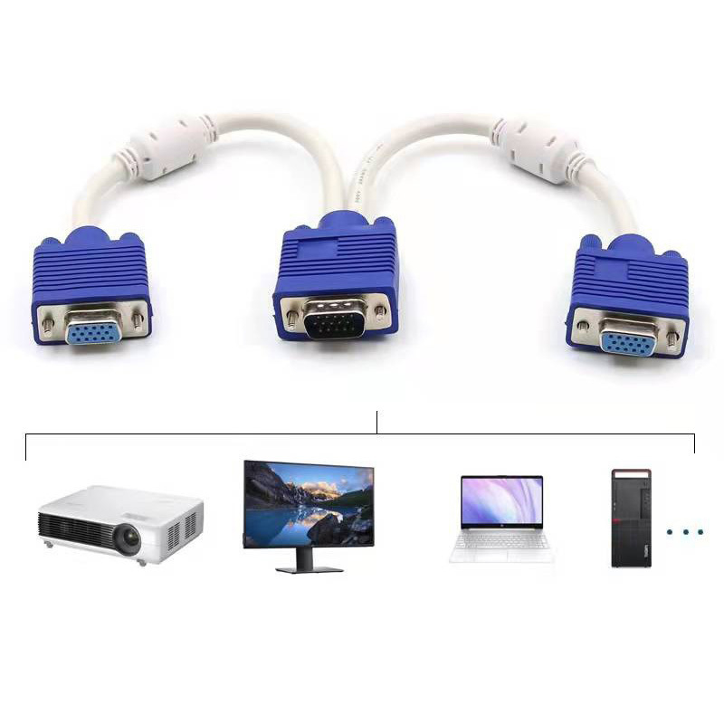 Cable personalizado VGA Data Cable Assembly para computador Host para exibir monitor e projetor Link confiável de fabricantes de arnês de fio