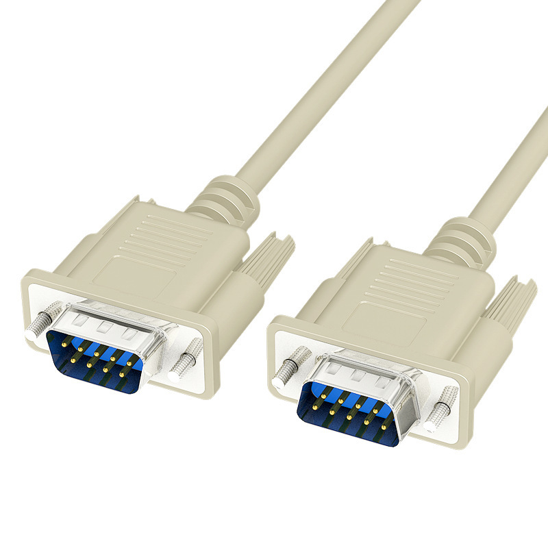 DB9 RS232 Conector Direct-Through And Crossover Serial Link Custom Cable Assembly Construído por Fabricantes Experientes de Arneses de Arame